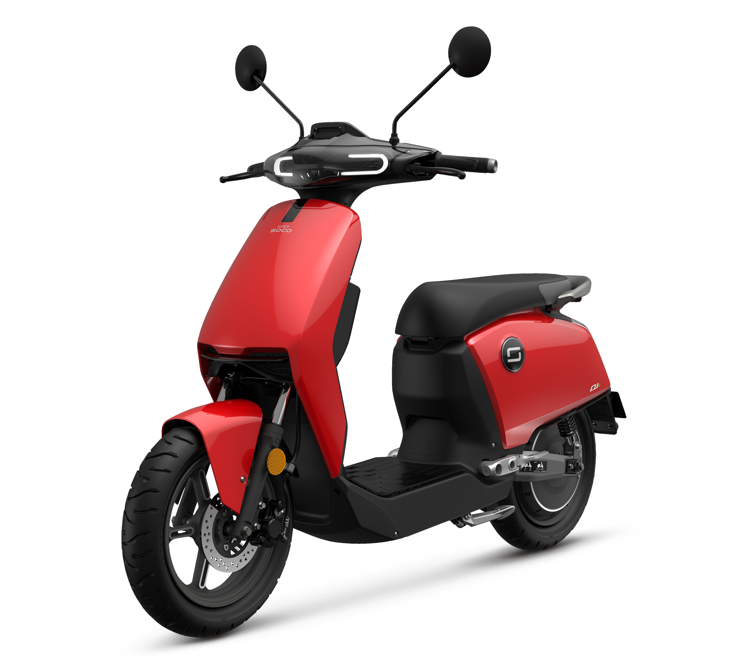 Scooter électrique 45km/h Super SOCO CUx gris
