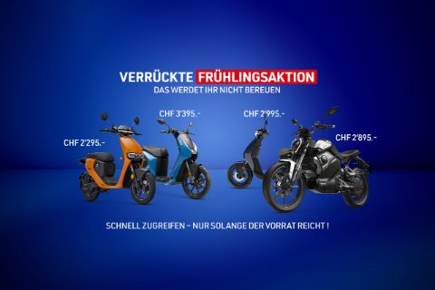 Elektroroller und -Motorräder Super SOCO | Super SOCO Schweiz 