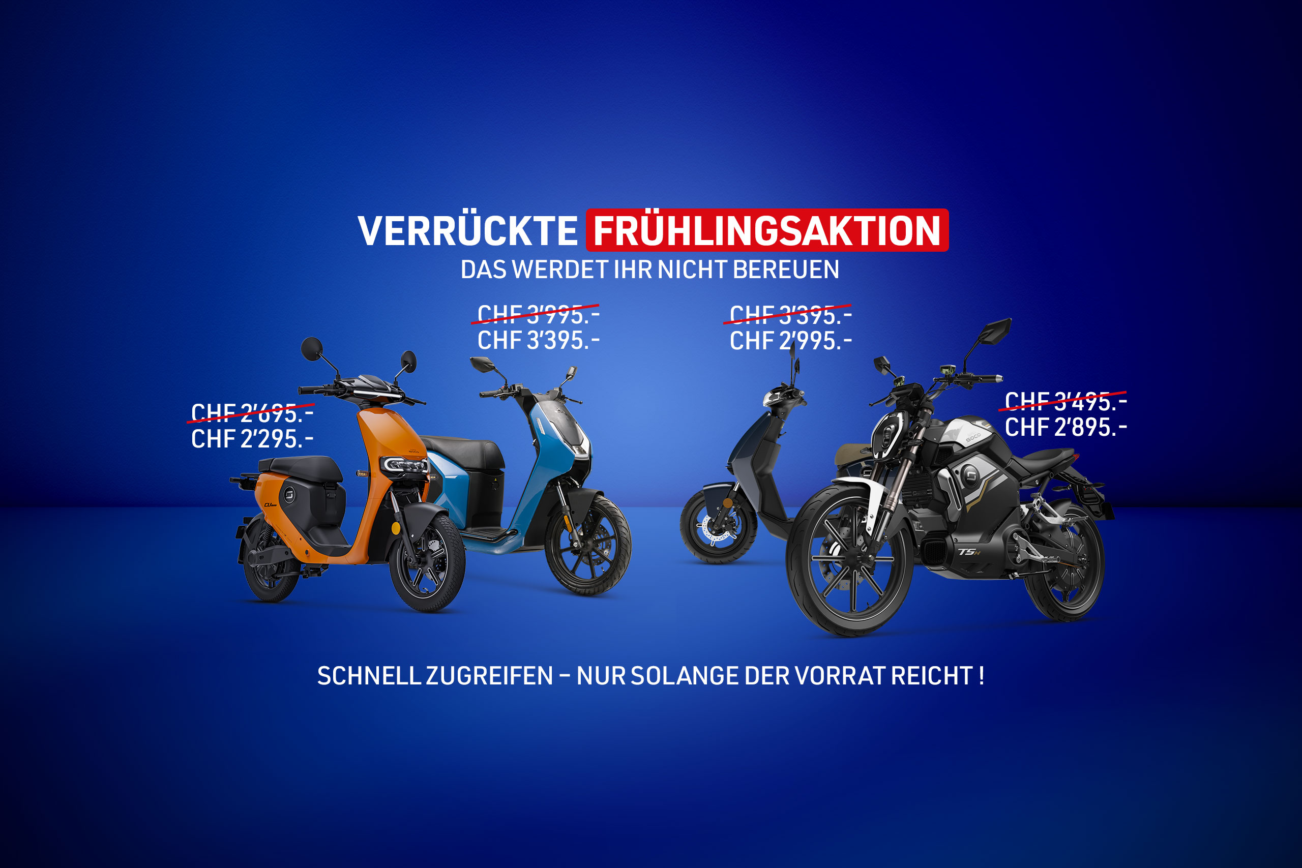 Elektroroller und -Motorräder Super SOCO | Super SOCO Schweiz 