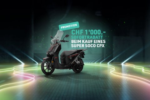 Elektroroller und -Motorräder Super SOCO | Super SOCO Schweiz 