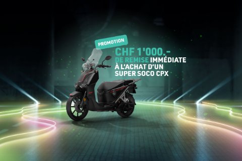 Scooters et Motos électriques Super SOCO | Super SOCO Suisse